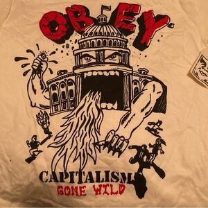 Vintage Obey T-Shirt S